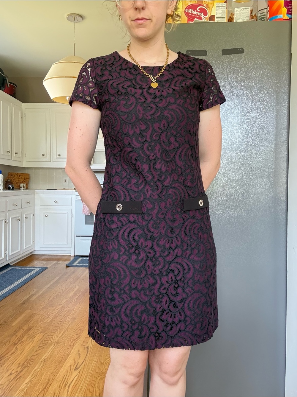 Tommy Hilfiger lace shift dress